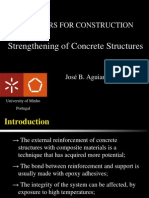 Polymers For Construction: Strengthening of Concrete Structures