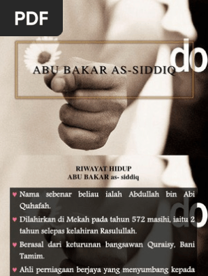 Abu Bakar As Siddiq Pdf