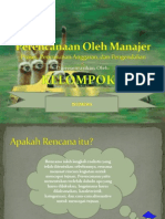 Perencanaan Oleh Manajer