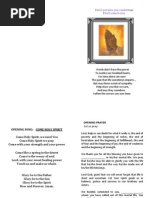 Necrological Booklet