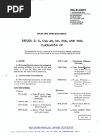 RIFLES, .30.M1, M1C, AND M1D Packaging of MIL-R-45001