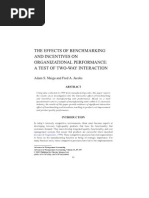 Reading2-The Effects of Benchmarking and Incentives on Organizational Performance--A Test