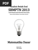 Download Analisis Bedah Soal SBMPTN 2013 Matematika Dasar by Abdul Manaf SN150053300 doc pdf