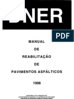 Manual de Reabilitação de Pavimentos Asfálticos