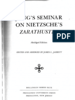 Jung's Seminar On Nietzsche's Zarathustra