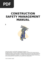 Construction Safety Policy General