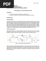 Exp 5 Intro To AC Phase Control