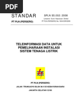 Download Spln s5002 2008 Tele Informasi Data Untuk Pemeliharaan Instalasi Sistem Tl by abe_techno05 SN150077957 doc pdf