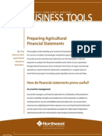 Preparing Agricultural Financial Statements