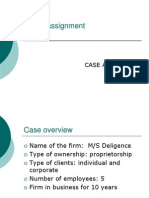 Home Assignment: Case Analysis