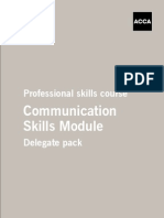 Communication Skills - Delegate