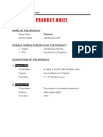 Product Manual of Florocin