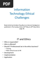 Ethics in IT