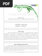 O que é o Virtual - Pierre Lévy_noPW