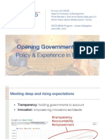 Opening Goverment Data: Policy & Experience in France (EN)