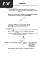 Trigonometry Reviewer