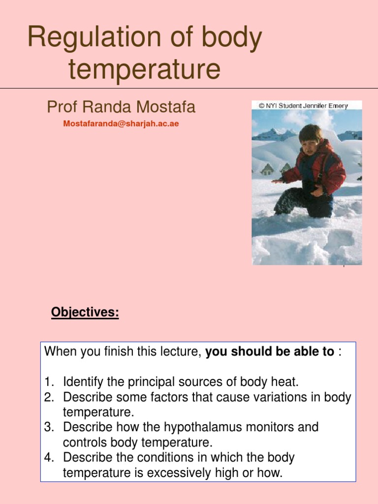 Physiology_ Regulation of Body Temperature Fever Hyperthermia