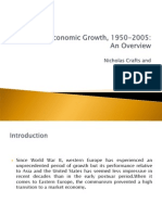 European Economic Growth, 1950-2005 An Overview 2