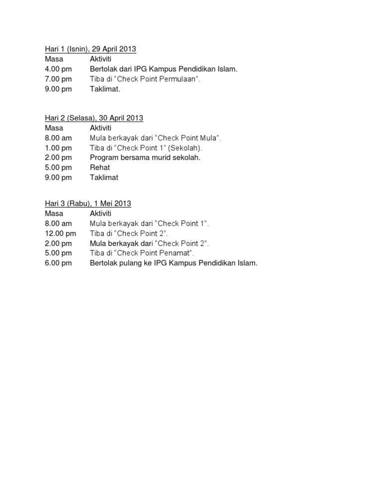 Tentatif Program Pdf