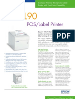 Epson TM-L90 POS Label Printer Brochure