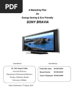 Sony Bravia Marketing Plan