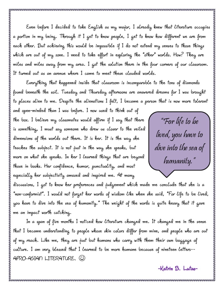 Reaction paper about rizal life image