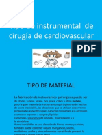 Tipo de Instrumental de Acuerdo A Tiempos Quirúrgicos de Ca