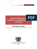 Aspectos Básicos de La Teoría de La Argumentación