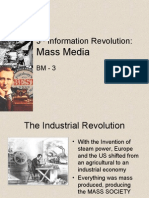 Mass Media: 3rd Information Revolution