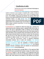 Classification of Solids -Direct &Indirect