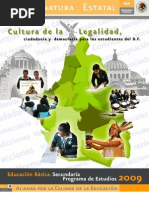 Programa Cultura de La Legalidad
