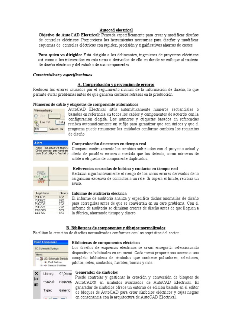 Autocad Electrical | PDF | Relé | Dibujo