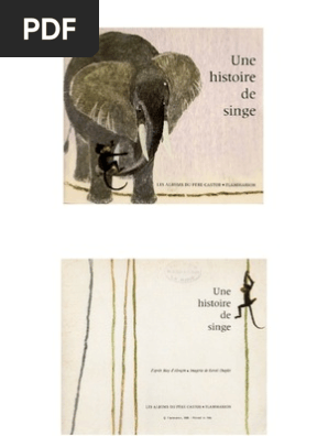 Pere Castor Une Histoire De Singe 1968 Pdf