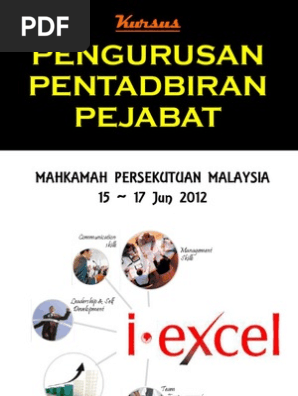 Kur Pengurusan Pentadbiran Pejabat Pdf