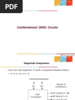 Combinational (MSI) Circuits: BITS Pilani, Pilani Campus