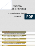 Ramin Shamshiri Green Computing Lecture