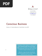 Download Conscious Business Summary - Jeroen Maes  by Jeroen Maes SN15016421 doc pdf