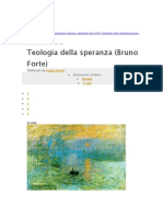 Teologia Della Speranza - Bruno Forte