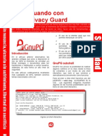 Interactuando con GNU Privacy Guard