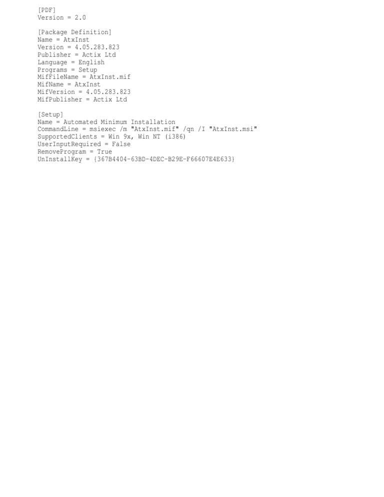 Atx Inst | PDF | Computers