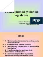 8755652 CDG Cultura Politica y Tecnica Legislativa