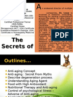Secret of Anti Aging and Young