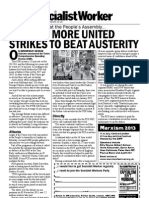 We Need More United Strikes To Beat Austerity: After 4,000 Gather at The People's Assembly..