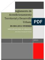 DS 004 2011 Vivienda PDF