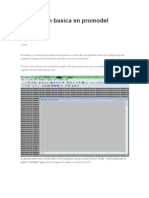 Simulación Basica en Promodel