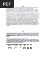 Alfabeto Del Latin | PDF | Escritura latina | Alfabeto
