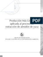 Produccion Mas Limpia Aplicada Al Proceso Extraccion Almidon de Yuca