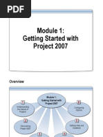 Getting Started With Project 2007