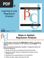 Six Steps in Regression Analysis by Hasan Nagra Econometrics Sir Atif Notes