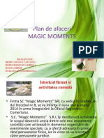 Magic Moments - plan de afaceri